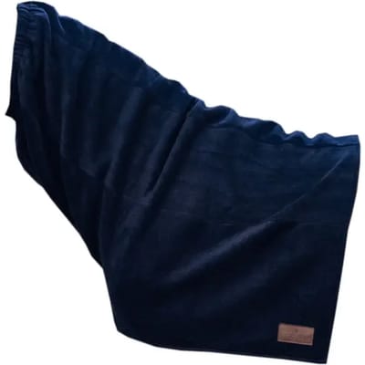 Kentucky Horsewear - Heavy Fleece Horse scarf navy, size cob