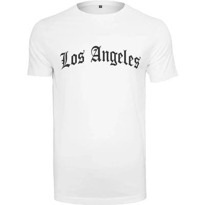 Mister Tee - Los Angeles Wording Heren T-shirt - XXL