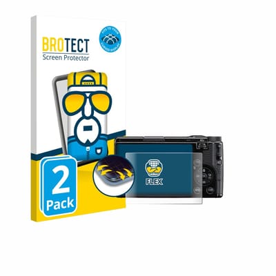 BROTECT - Screenprotector voor Ricoh GR IV 2025 / HDF - Folie Beschermfolie transparant volledig dekking - 2 Stuks