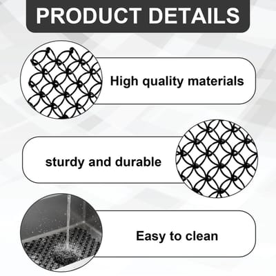 Dailygoods - Hittebestendige Metalen Onderzetter van Roestvrij Staal - Spiraaldraad Trivet