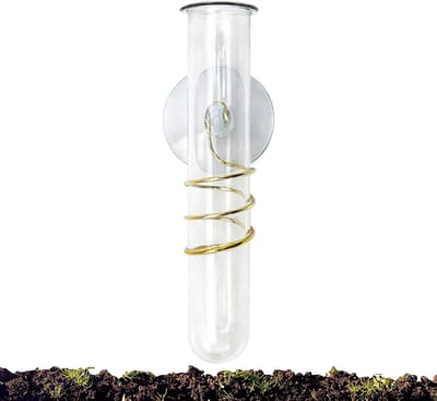 Regenmeter Buiten - Neerslagmeter Tuin - Weer Meten - Vorstbestendig Ontwerp - 14x5.5x4.5 cm