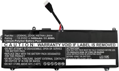 CoreParts MBXHP-BA0109 notebook reserve-onderdeel Batterij/Accu