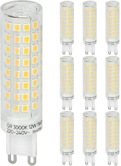 LED line LITE LED Insteeklamp G9 - 12W (vervangt 100W) - 1160lm - Ø19mm - 230V - Energiezuinig - 10 stuks