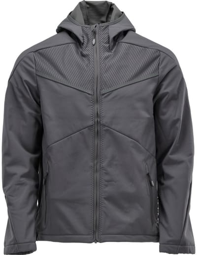 Mascot Customized Softshell jas met capuchon 22102-649 - steengrijs - S