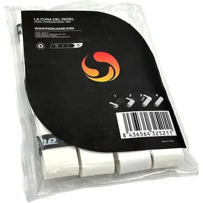 Blisterverpakking met 12 Sane geperforeerde witte overgrips