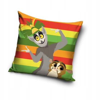 Decoratieve Pluche Kussensloop MADAGASKAR 40x40 cm Velours