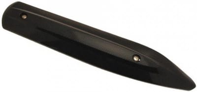 uitlaatbeschermer één voor scooter yamaha 400 majesty 2007-2008 carbon / 5ru-14718-10-00 nieuw
