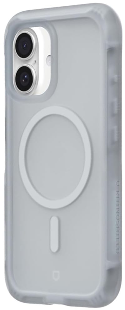Rhinoshield, MagSafe Hoesje Geschikt voor Apple iPhone 16 Plus AirX Serie Schokbestendig Ultra Sterk, Grijs