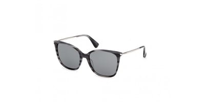 Maxmara MM0202 Light blue/striped 55/18/145 WOMAN Zonnebrillen