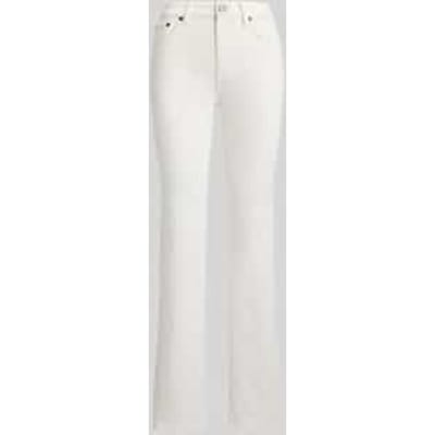 Straight Fit Jeans van katoenmix