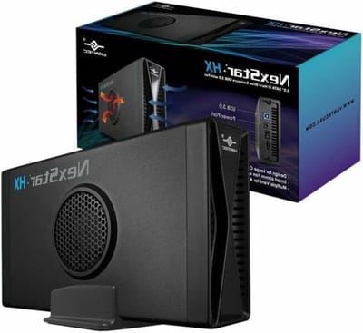 Harde Schijf Behuizing - Externe HDD Case - Opslag Uitbreiden - Met Ventilator - 35 inch - Zwart
