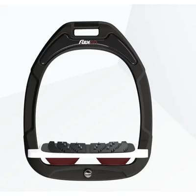 Ultra Grip Verhoogde Beugels Zwart/Wit/Claret Flex-On Green Composite