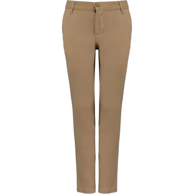 Kariban Chinobroek voor jongens K7005 - Camel - 10 jaar