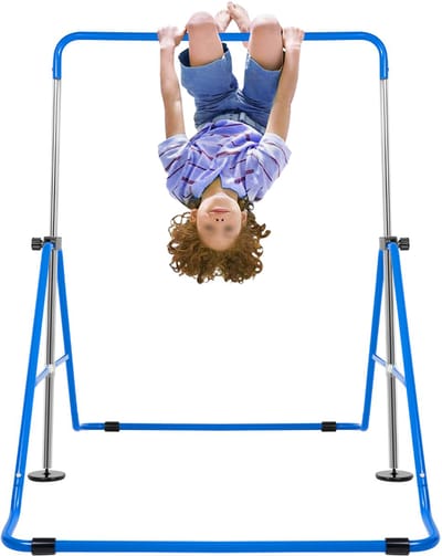 Turnrek Voor Kinderen Tot 150Kg Gymnastiekrek Horizontale Rekstok Aanbevolen Gebruikshoogte 70-140cm