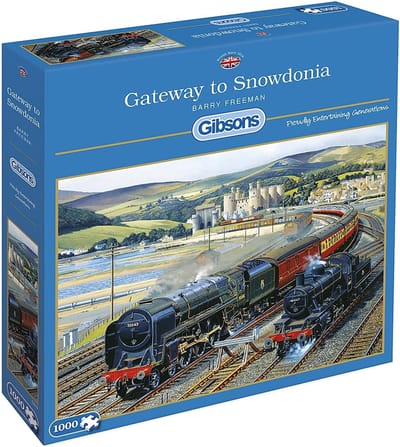 Gibsons - Gateway to Snowdonia (door Barry Freeman) - 1000 stukjes 68 ×49cm (b×h) - Legpuzzels voor volwassenen