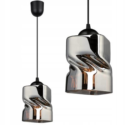 Moderne Hanglamp Glas Metala E27 60W - LX-1150