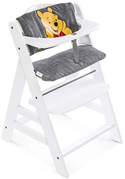 Hoge Stoelbekleding voor Kinderstoelen - Comfortabele Zitverkleiner in Grijs