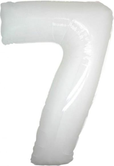 Folie MAXI ( 40inch) Cijfer - 7 - White