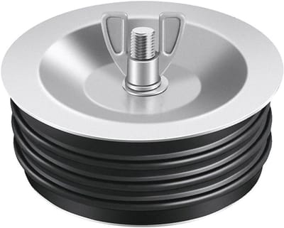 Afvoerschoonmaakdop van 10,5 cm - Rubberen mechanische testplug, expansiepijpdeksel en waterstopper met vleugelmoer voor diverse afvoeren en putten