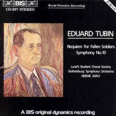 Lund's Student Choral Society, Gothenburg Symphony Orchestra, Neeme Järvi - Tubin: Requiem For Fallen Soldiers (1979) (CD)