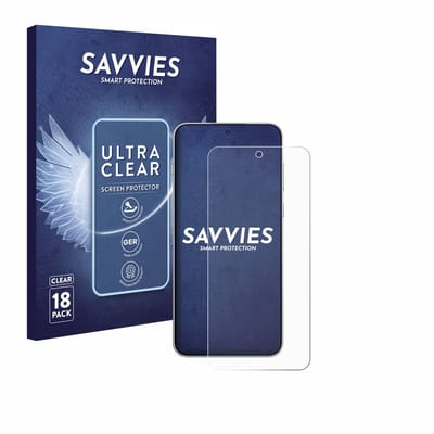 Savvies - Screenprotector voor OnePlus 15R - Folie Beschermfolie transparant 18 Stuks