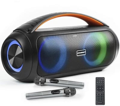 Draadloze Bluetooth Speaker - Waterdicht IPX7 met LED Verlichting en Micro-SD/USB Ondersteuning