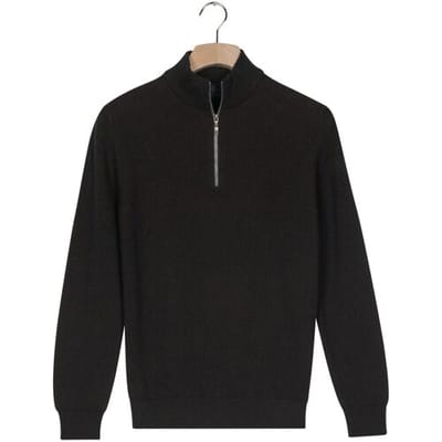 Baileys - Heren - Trui - Ribgebreid - Katoenen Pullover - Navy - 528419-60