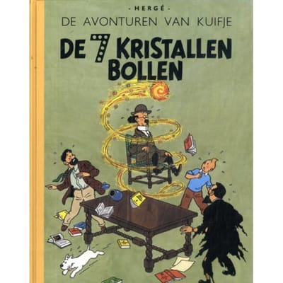 Kuifje En De 7 Kristallen Bollen - Kuifje Facsimile Kleur - Herge