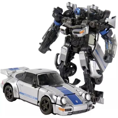 JIALEHUANG 18cm Nieuwe Transformatie Schattig Speelgoed Film 7 Versie Robot Serie KO SS13 Anime Actiefiguur Auto Tank Model 8807
