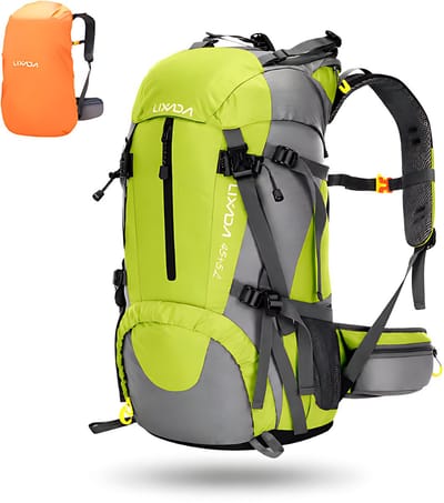 CarryQuest® 50L Tactical Backpack - Waterdichte Survival Rugzak met MOLLE-Systeem & Compressieriemen - Groen
