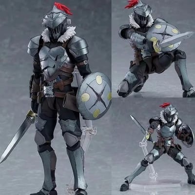 Figma 424 Goblin Slayer Gearticuleerd Actiefiguur Verzameling Model Speelgoed black