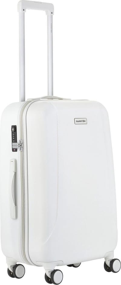 CarryOn Skyhopper Middenmaat Koffer 57 Ltr - Reiskoffer 68cm - Wit