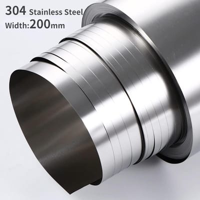 Metalen Plaat - Roestvrij Staal - Machine Onderhoud - Hoge Geleidbaarheid - 1000x200mm - Zilver