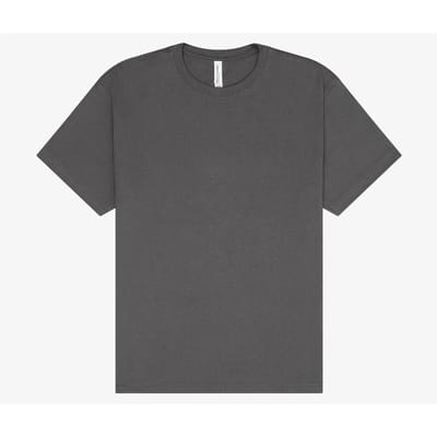 Bella+Canvas Unisex Heavyweight Short Sleeve Tee CV4610 - Asphalt (Solid) - XS