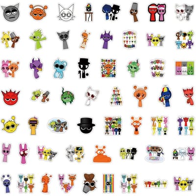 55 Stuks Downtown Y2K Meisjes Graffiti Stickers Bagage Waterbeker Schrijfwaren Schooltas Laptop Koelkast Decoratie Doe-het-zelf Stickers
