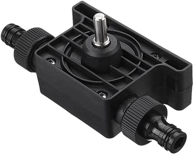 Allecto - Mini Elektrische Pomp - Zelfaanzuigende Waterpomp - 2 Aansluitingen - Compact formaat - Ideaal voor tuinen - Eenvoudig te installeren - G...