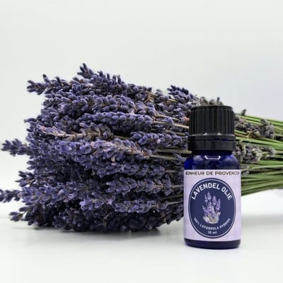Bonheur de Provence® Lavendelolie - 10 ml - Lavandula Hybrida (Lavandin) - Etherische Olie - Frisse Geur - Ontspanning