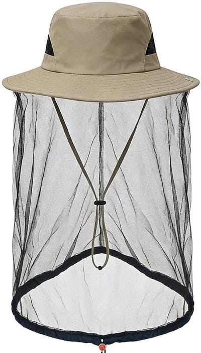 SnelShoppen - Mosquito Net Head voor Insecten, Polyester, 99 x 66 cm, Zwart, Met Opbergtas voor Vissen, Wandelen, Reizen en Bijenhouden