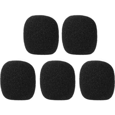 Mini-microfoonwindschermen, microfoonschuimhoezen voor revers-lavalier-headset A Type