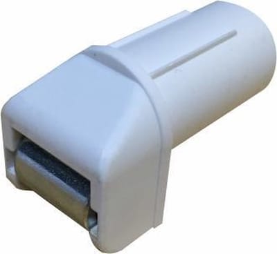 Kunststof bandgeleider 14 mm  stalen wiel