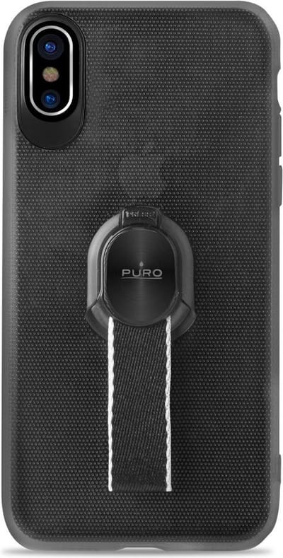 PURO IPCXMAGSTRAPBLK mobiele telefoon behuizingen 14,9 cm (5.85") Hoes Zwart