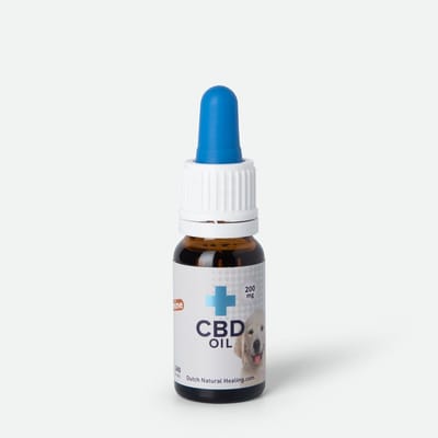 Dutch Natural Healing - CBD olie - speciaal voor honden 10ml - 2% (200mg)