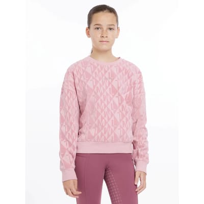 Ronde hals paardrij-sweater voor kinderen LeMieux Clea