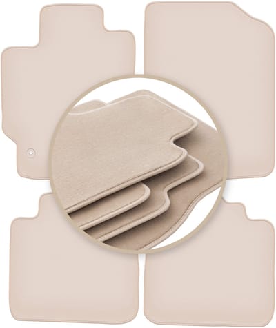 PREMIUM beige vloermatten voor: Toyota Camry VII sedan 2007-2011