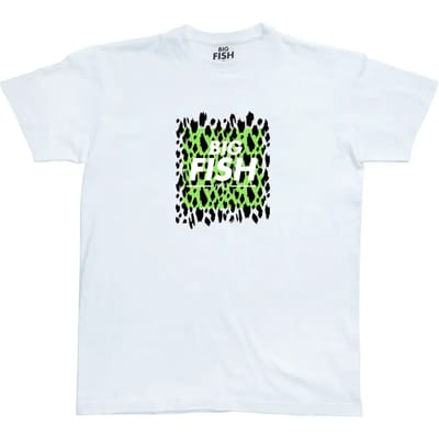 Groen camo T-shirt Big Fish