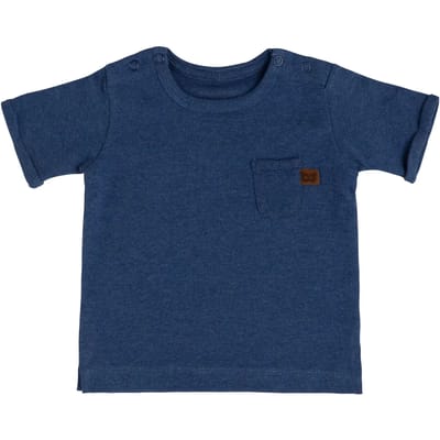 Baby's Only T-shirt Melange - Jeans - 50 - 100% ecologisch katoen - GOTS