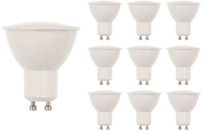VITO LED Spot PAR16 GU10 - 5W (vervangt 40W) - 395lm - 2700K - 220-240V - Ø50mm - Energiezuinig - 10 stuks