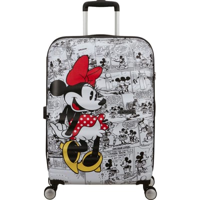 American Tourister Koffer - Wavebreaker Disney spinner (4 wielen) 67/24 - Mickey comics White - 64 l