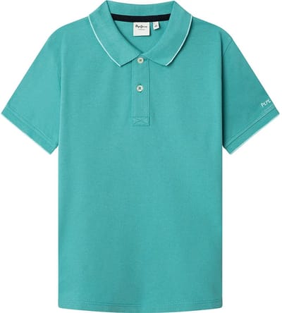 Pepe Jeans Hayden Korte Mouw Poloshirt Groen 10 Years Jongen