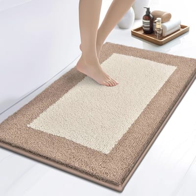 Antislip Badkamertapijt 50 x 76 cm - Afwasbaar, Absorberend en Sneldrogend voor Douche en Badkuip